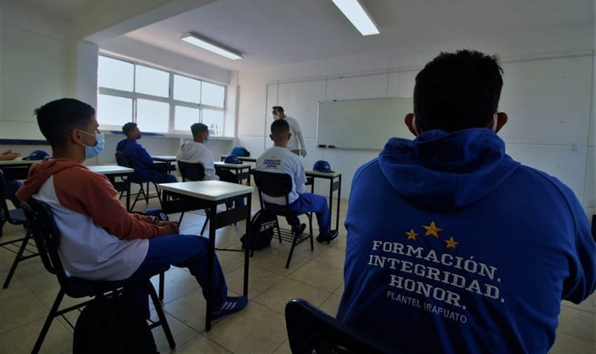 Bachillerato Bivalente Militarizado. Plantel Irapuato