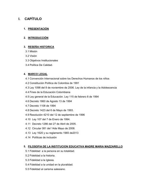 Centro Educativo María Mazzarello (PREESCOLAR)
