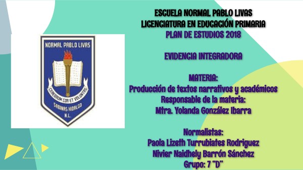 Escuela Normal Pablo Livas