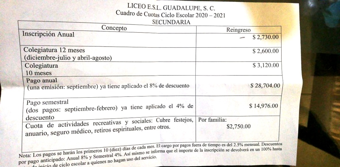LICEO E.S.L. GUADALUPE